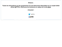 Tablet Screenshot of lci.tf1pro.com
